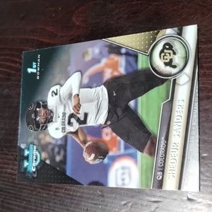 Shedeur Sanders 2023 Bowman Chrome